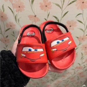 Disney Cars Red Kids Sandals